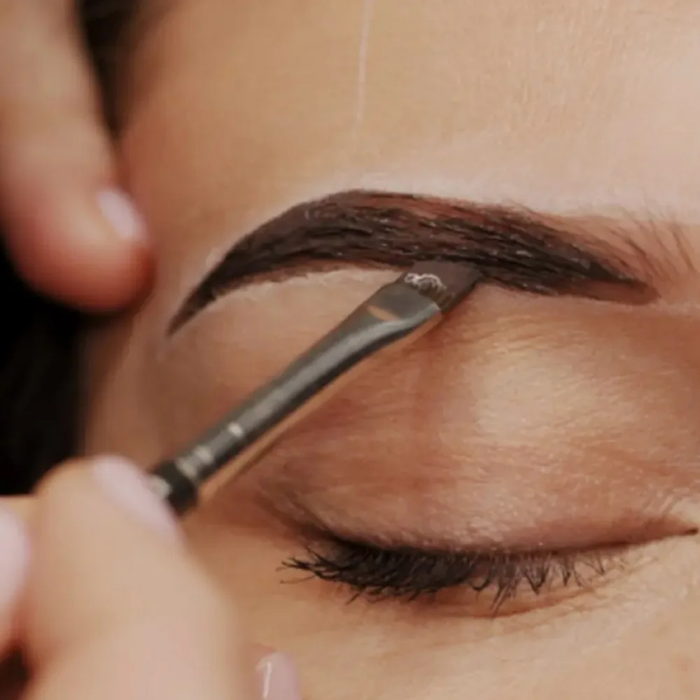 Brow waxing and tinting at Wink Lash Studio in East Memphis
